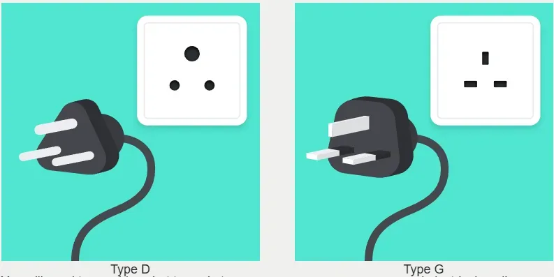 Ilustracja do odpowiedzi: Jakie gniazdka są na Zanzibarze i czy trzeba zabrać adapter?