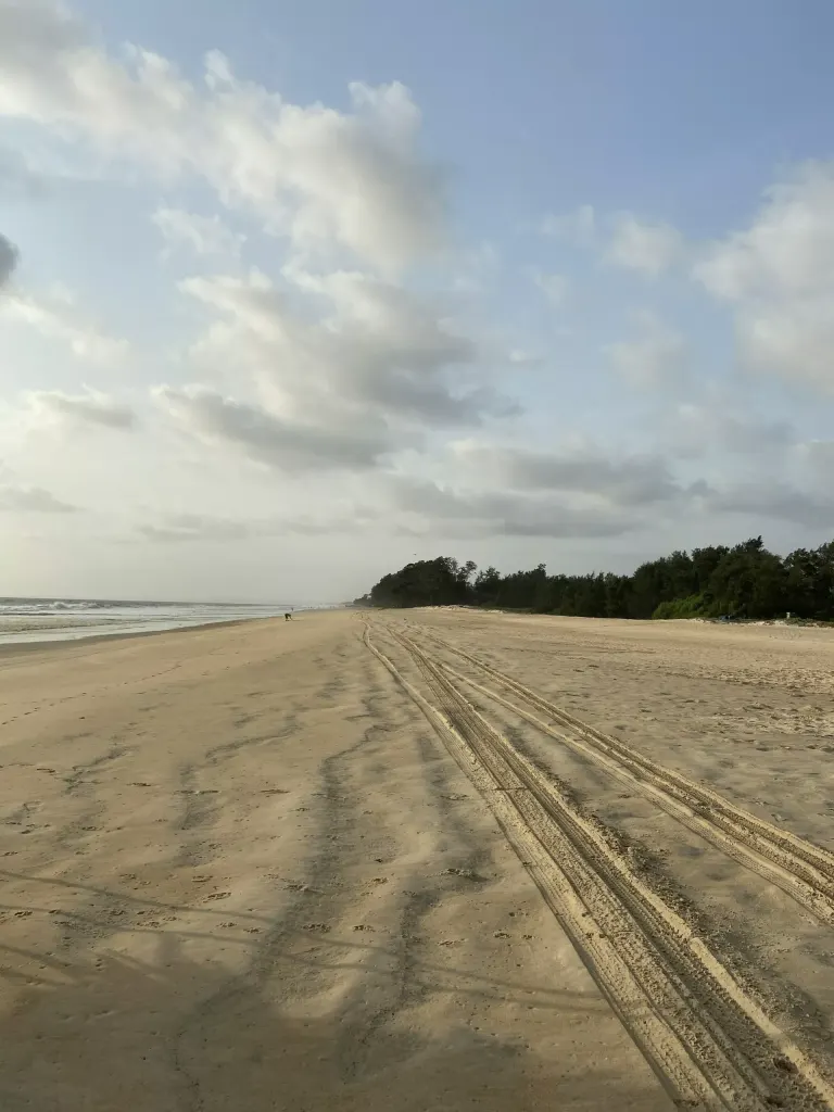 Plaża Cap Skirring w Casamance