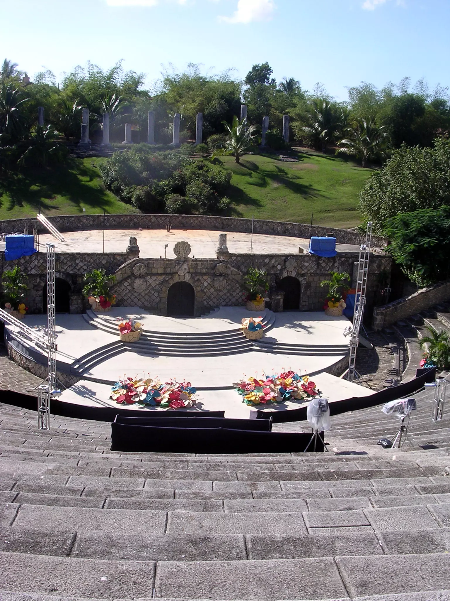 Kamienny teatr w Altos de Chavón