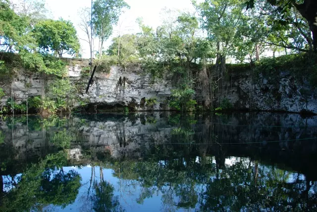 Laguna Dudú na północnym wybrzeżu Dominikany