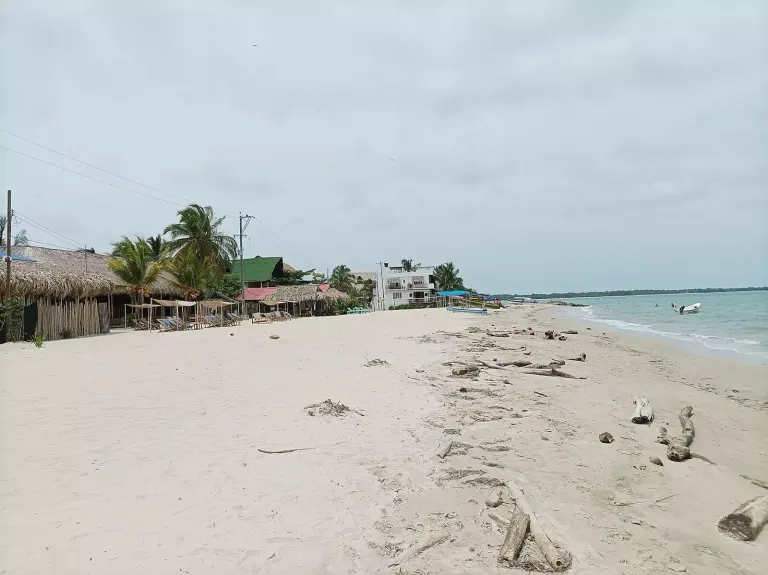 Plaża Playa Rincón na półwyspie Samaná