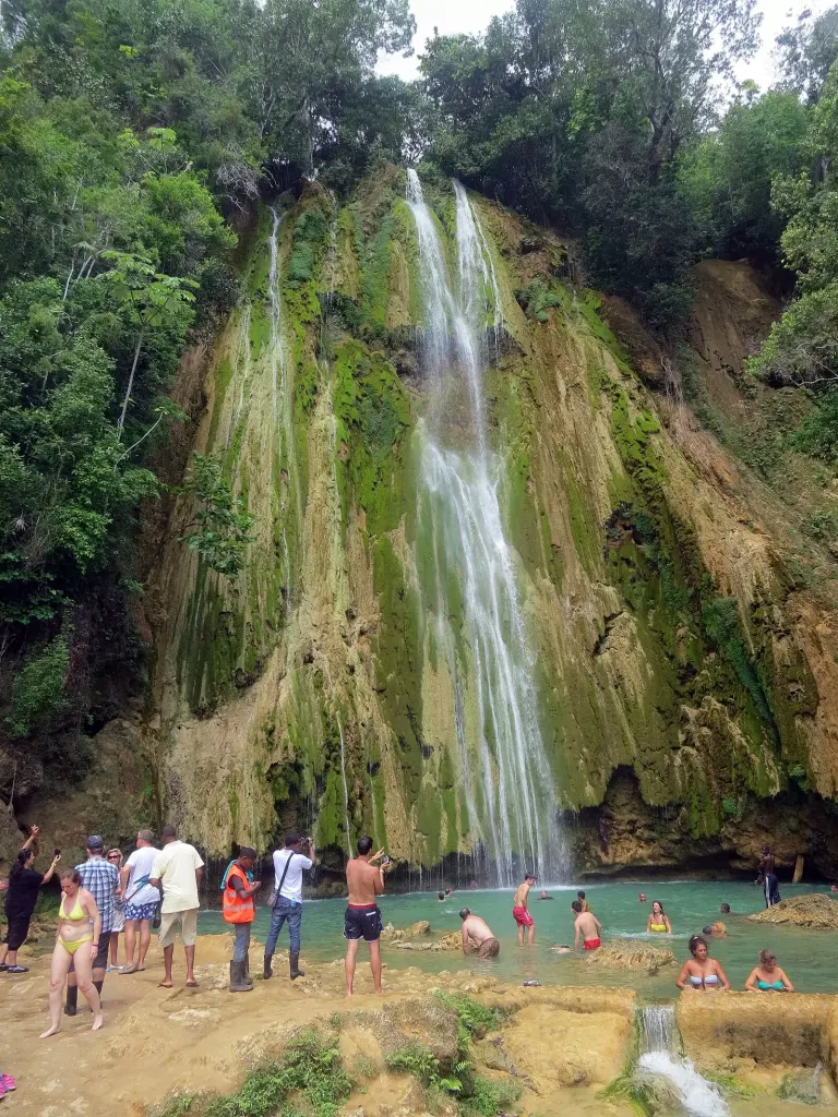 Wodospad Salto El Limón na półwyspie Samaná
