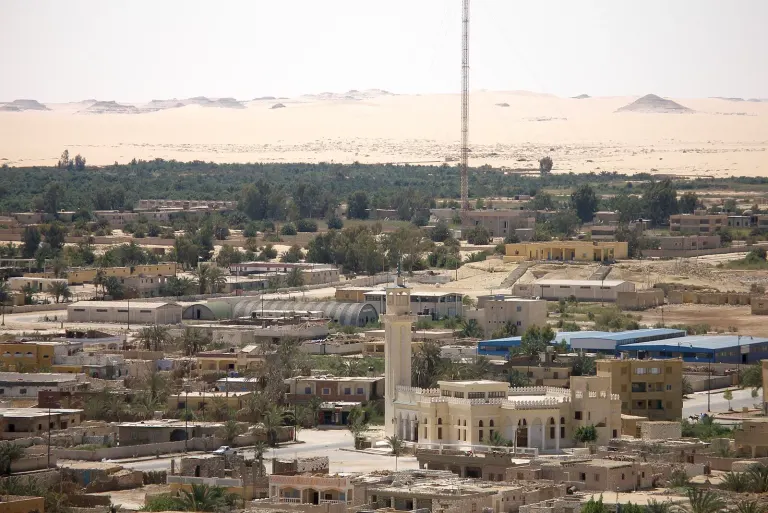 Panorama oazy Siwa