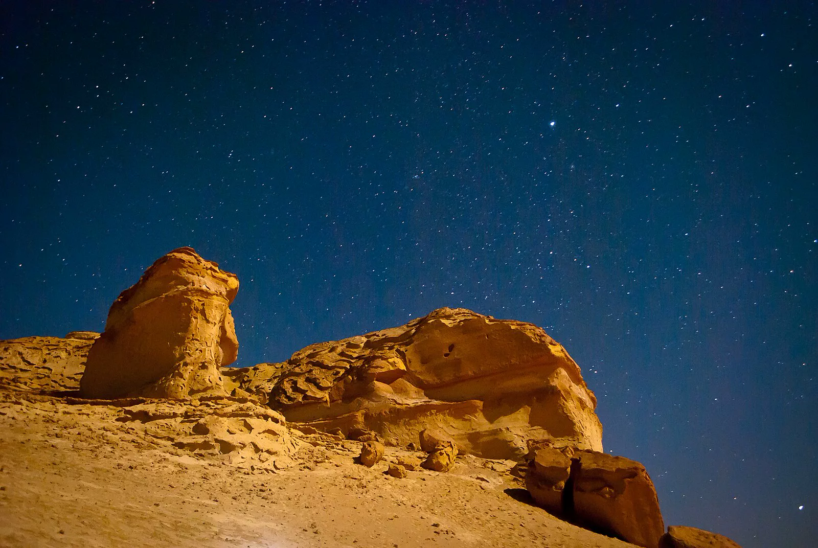 Formacje skalne w Wadi al-Hitan