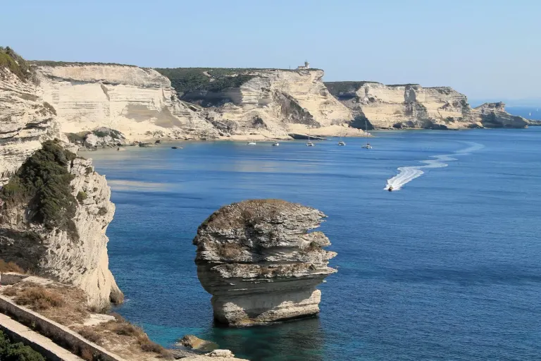 Klify Bonifacio na Korsyce