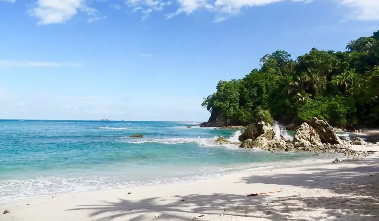 Zatoka w Parku Narodowym Manuel Antonio w Kostaryce