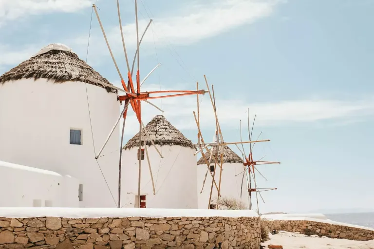 Wiatraki Kato Mili w Mykonos