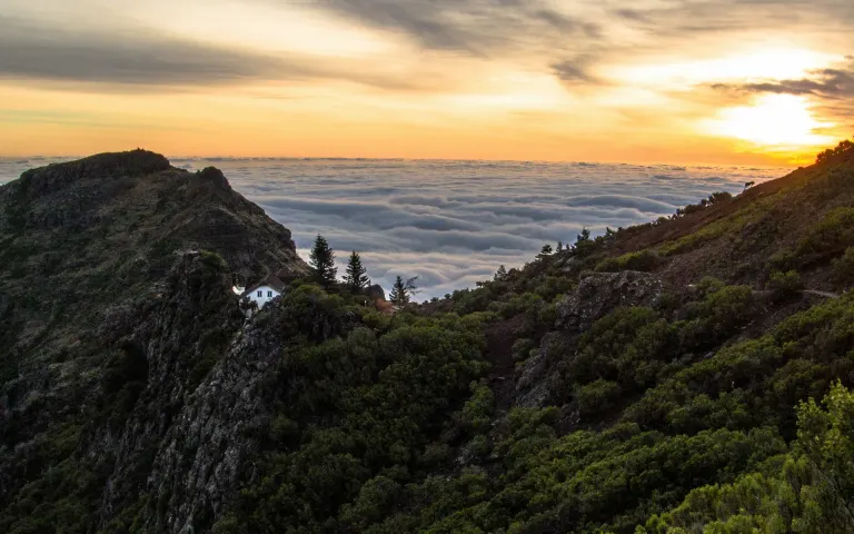 Chmury nad Pico do Arieiro
