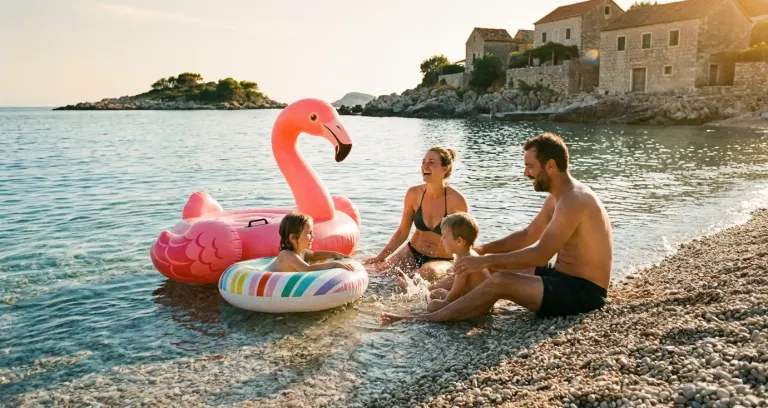 Chorwacja z dziećmi: gdzie jest najwygodniej (logistyka + atrakcje) i jak zaplanować spokojne 7–10 dni