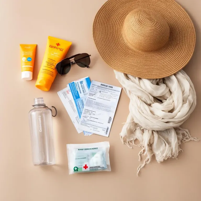 Co spakować do Egiptu: lista praktyczna (słońce, wiatr, apteczka)