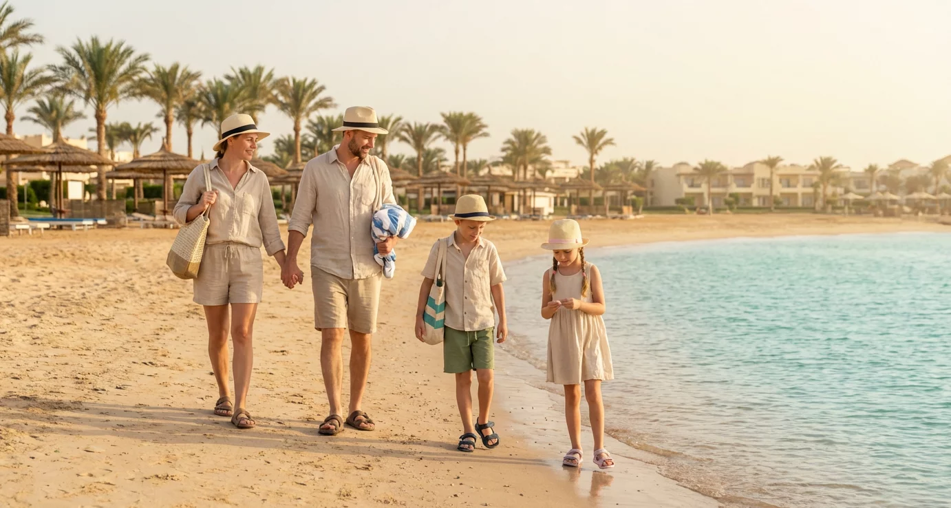 Egipt z dziećmi: najlepsze regiony na wygodny wypoczynek bez stresu