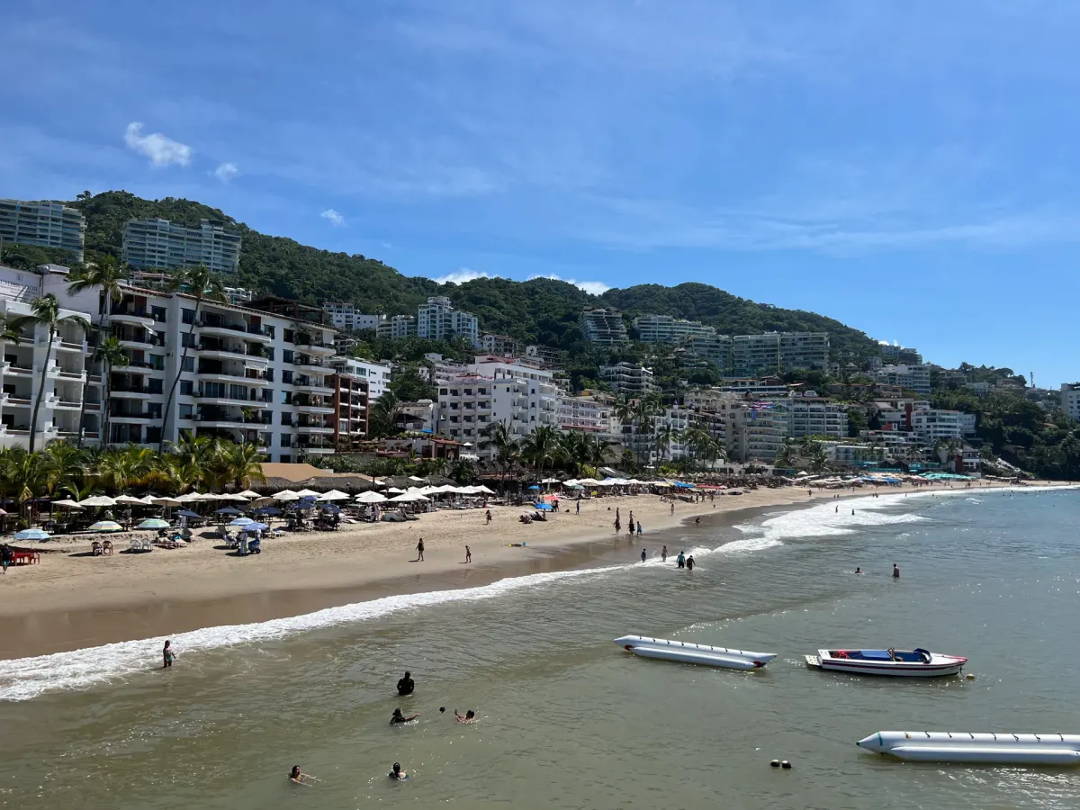 Plaża Playa de los Muertos w Puerto Vallarta w Meksyku
