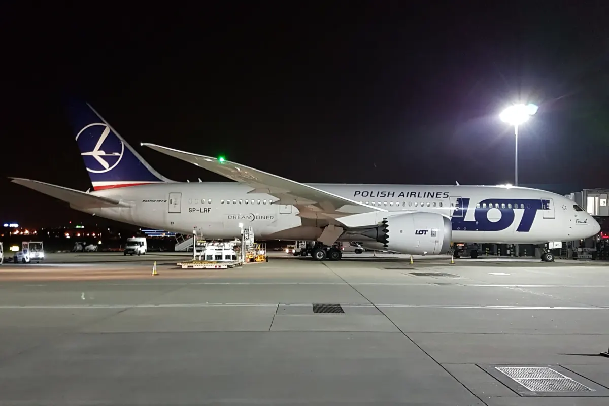 Boeing 787 Dreamliner Polskich Linii Lotniczych LOT