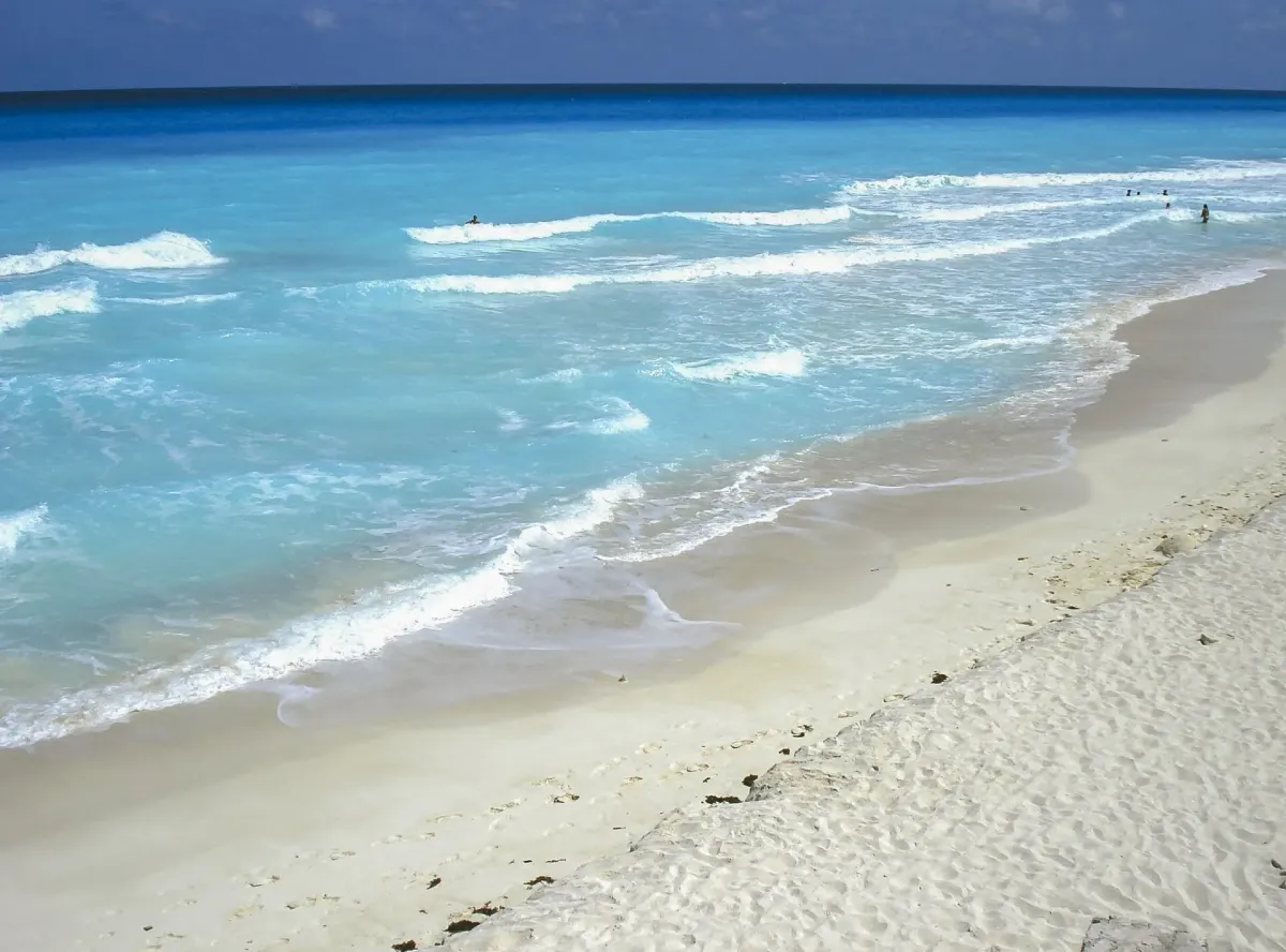 Plaża w Cancún w Meksyku