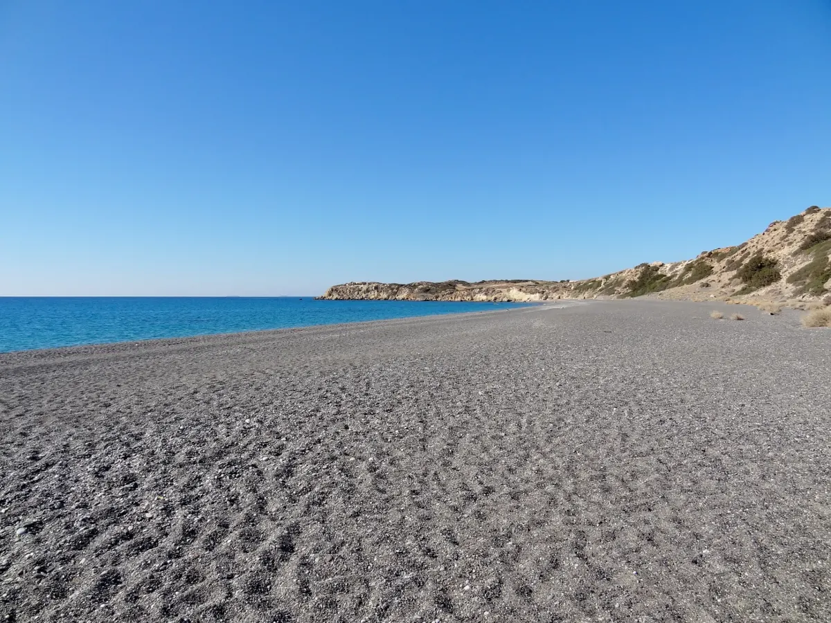 Plaża Koutsounari w gminie Ierapetra na Krecie, zdjęcie ilustracyjne z 2016 roku