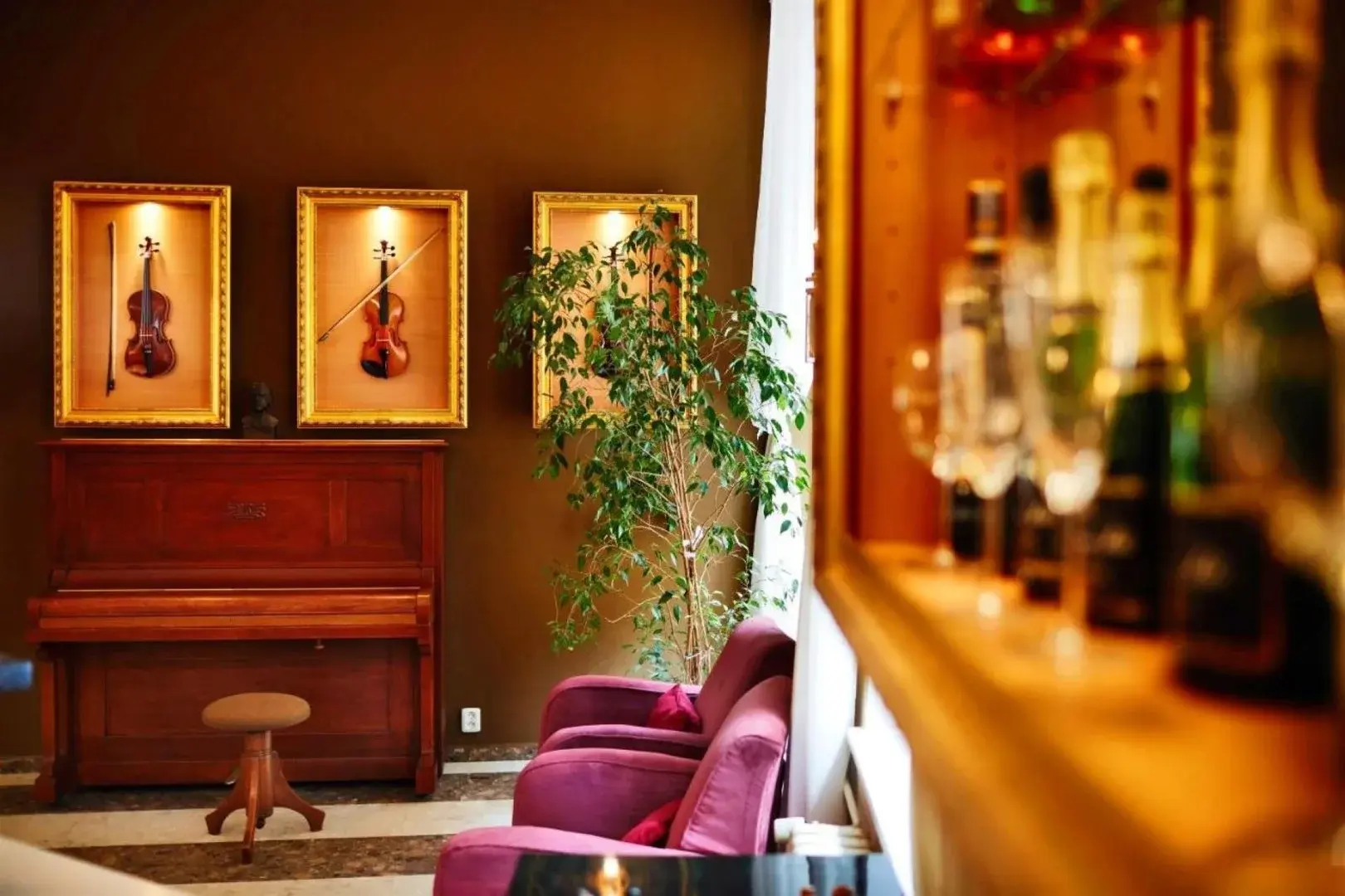 Lobby hotelu Adler