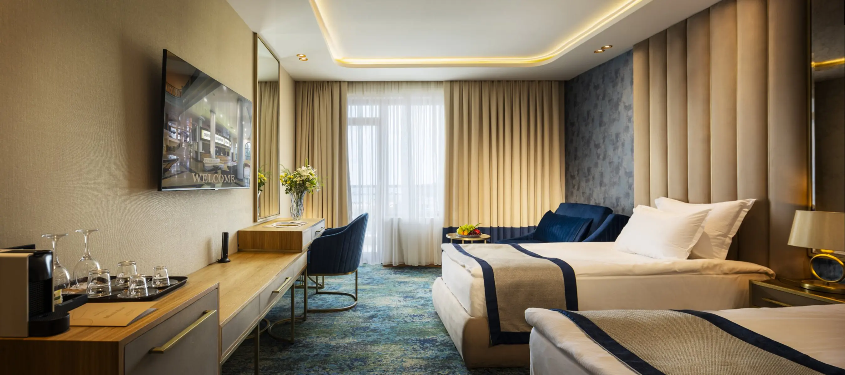 Pokój w hotelu Admiral