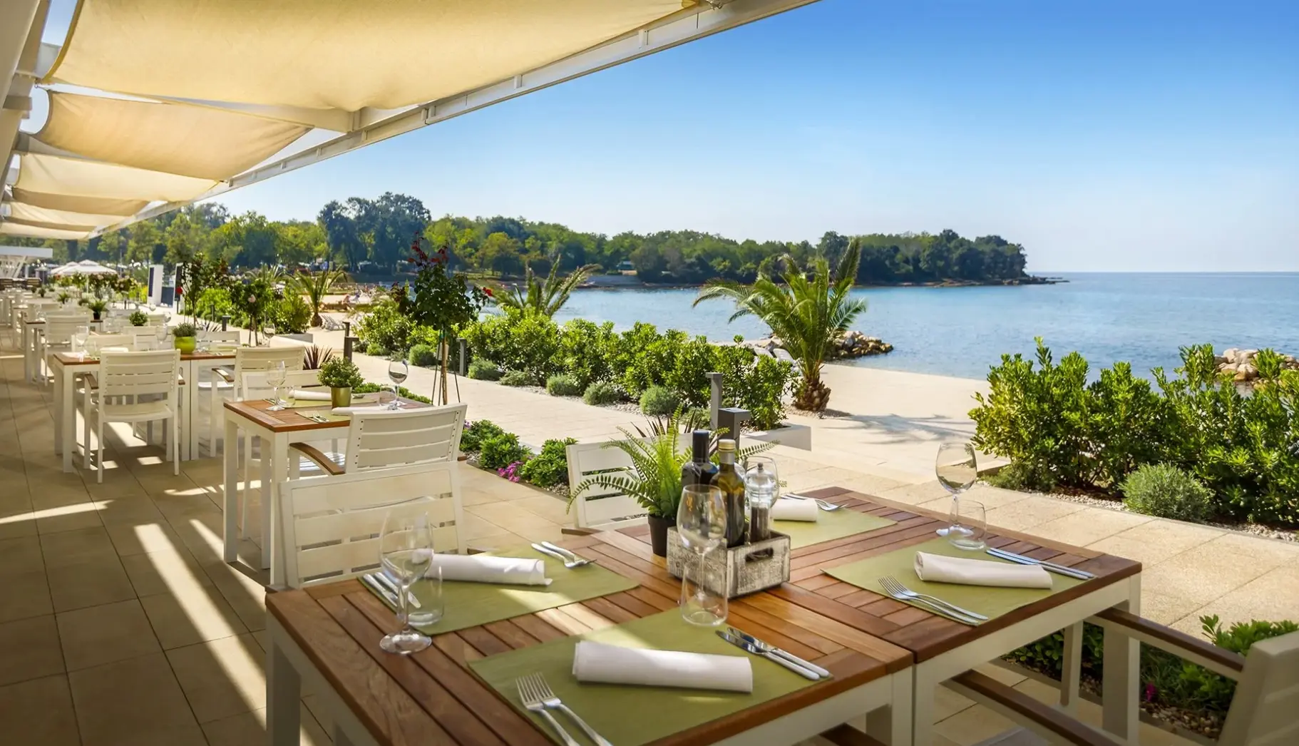 Plaża przy hotelu Aminess Planet Camping Holiday Homes Maravea