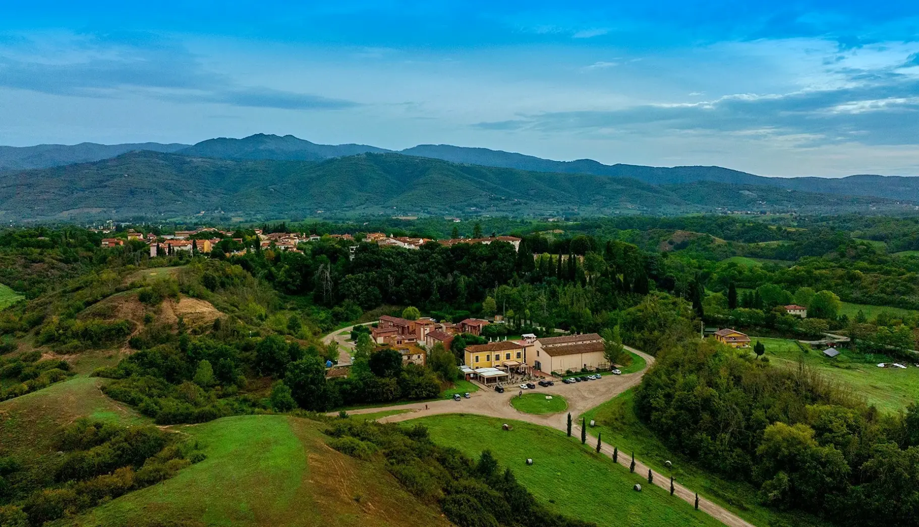 Widok z hotelu Antica Tabaccaia Resort