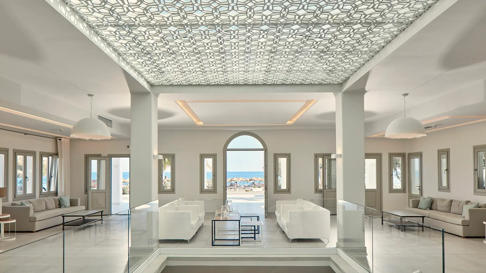 Lobby hotelu Aqua Blue Hotel
