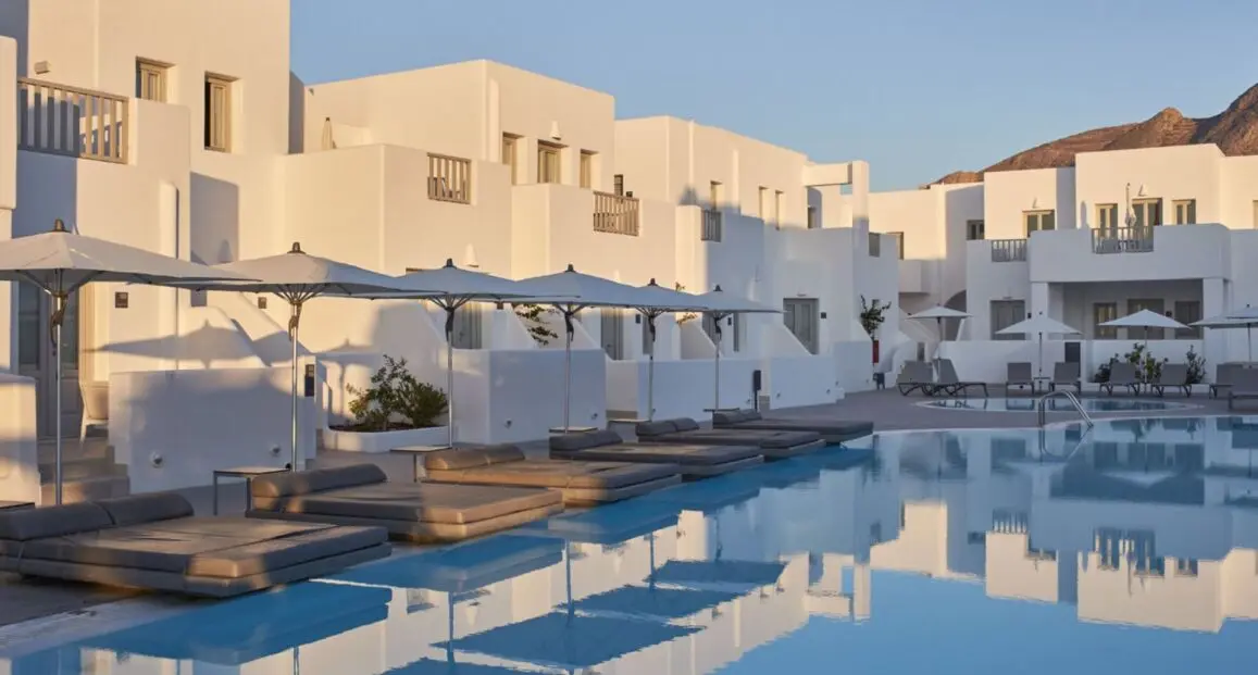 Basen w hotelu Aqua Blue Hotel