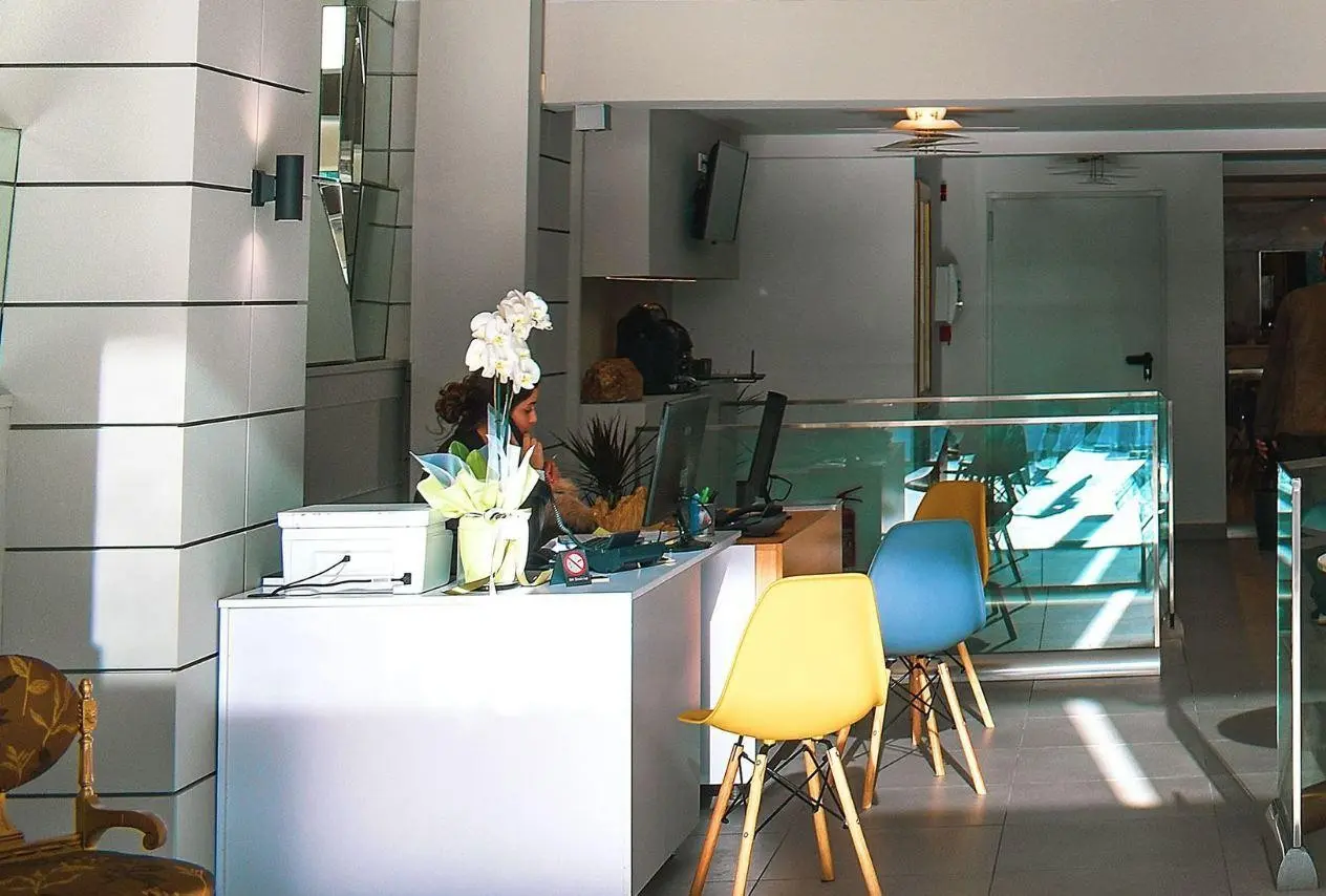 Lobby hotelu Athenian Montaza Hotel