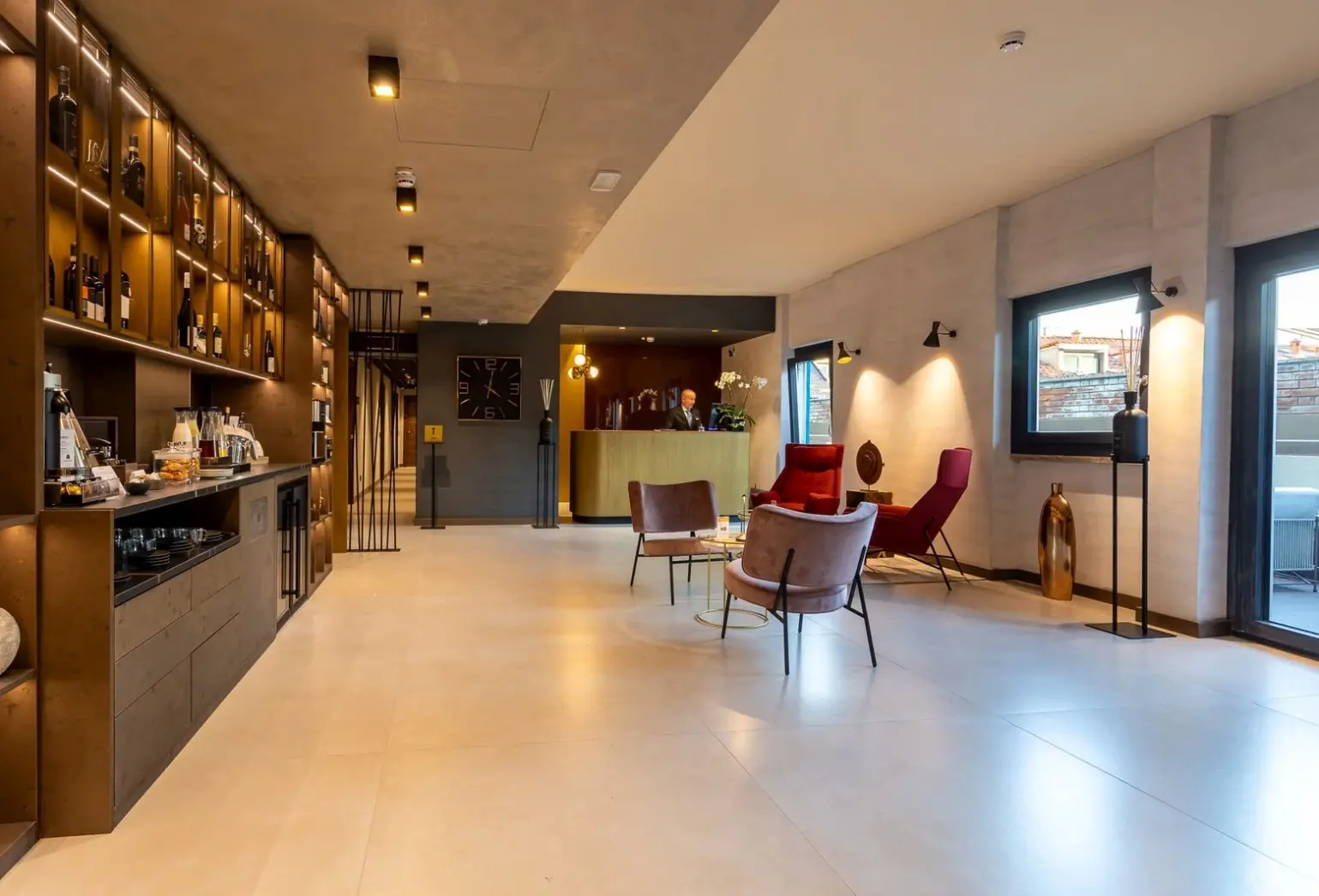 Lobby hotelu Axyhotels InnStyle Milano