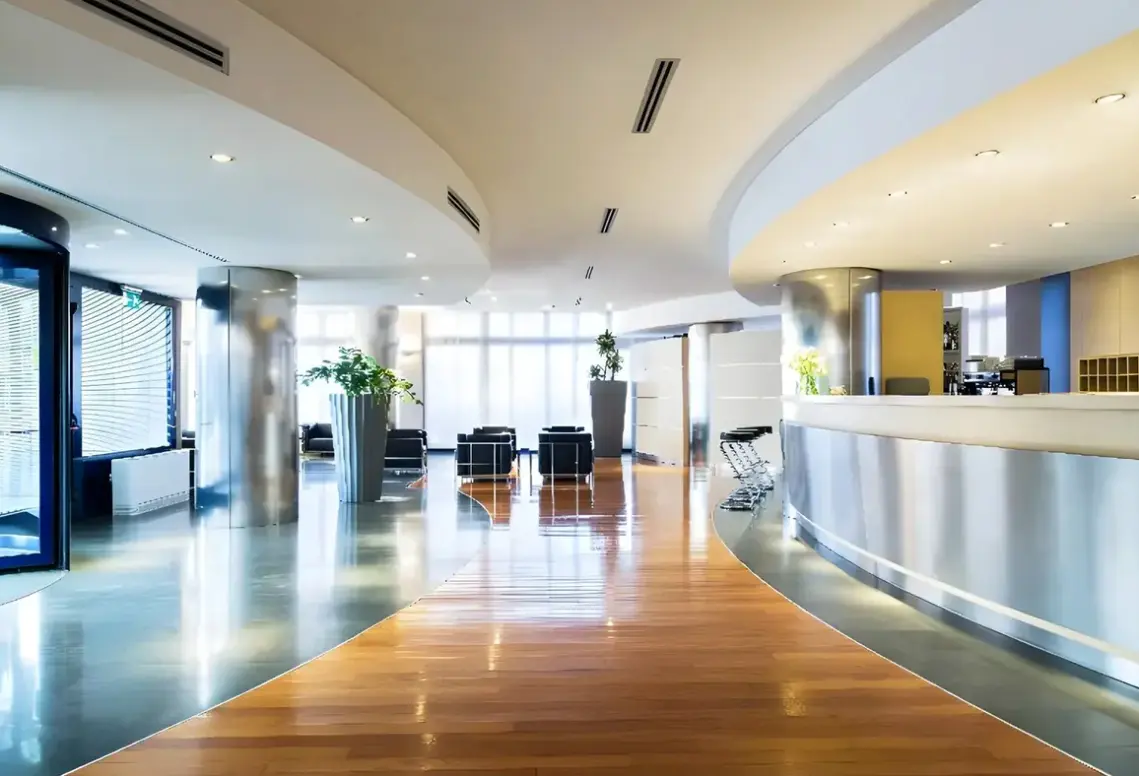 Lobby hotelu B&B Hotel Milano La Spezia