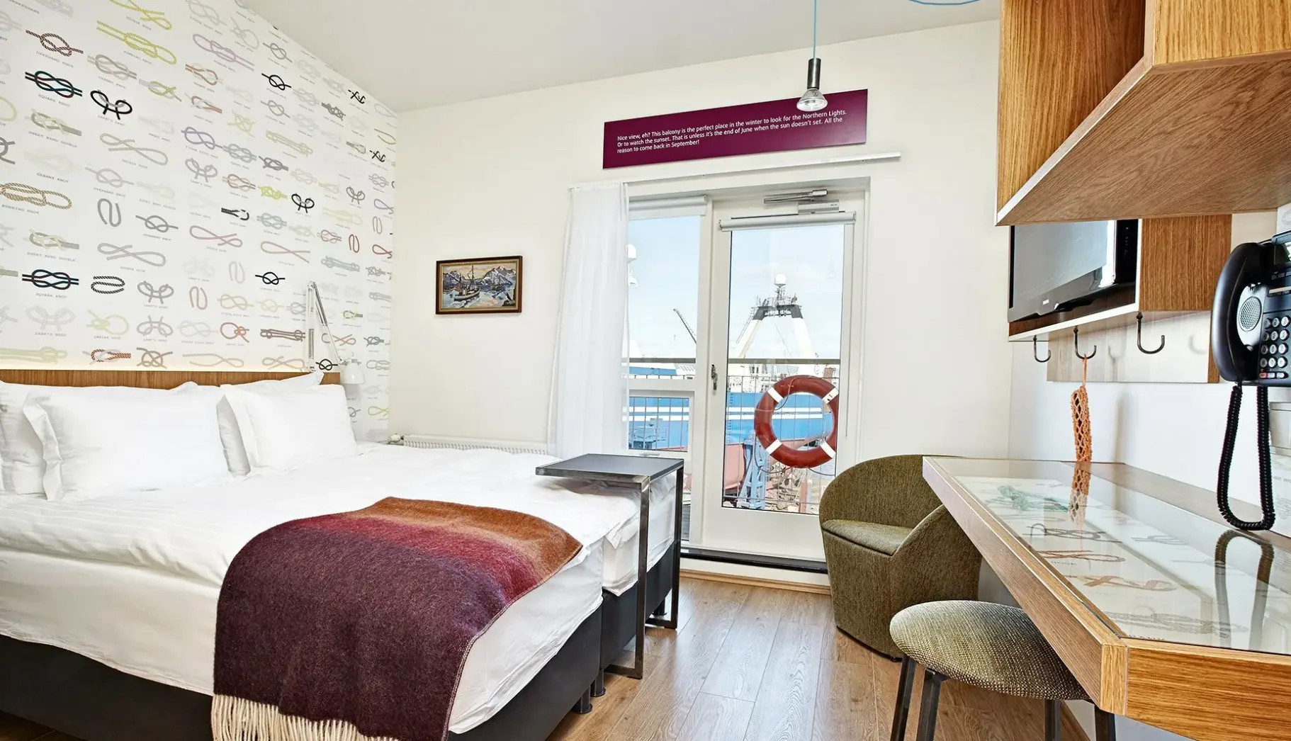 Pokój w hotelu Berjaya Reykjavik Marina Hotel