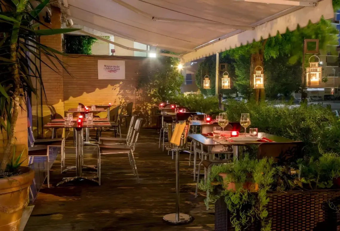 Restauracja i jedzenie w hotelu Best Western Blu Hotel Roma
