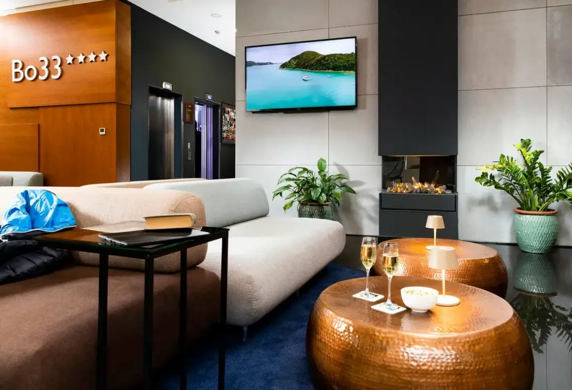 Lobby hotelu Bo33 Hotel Family and Suites