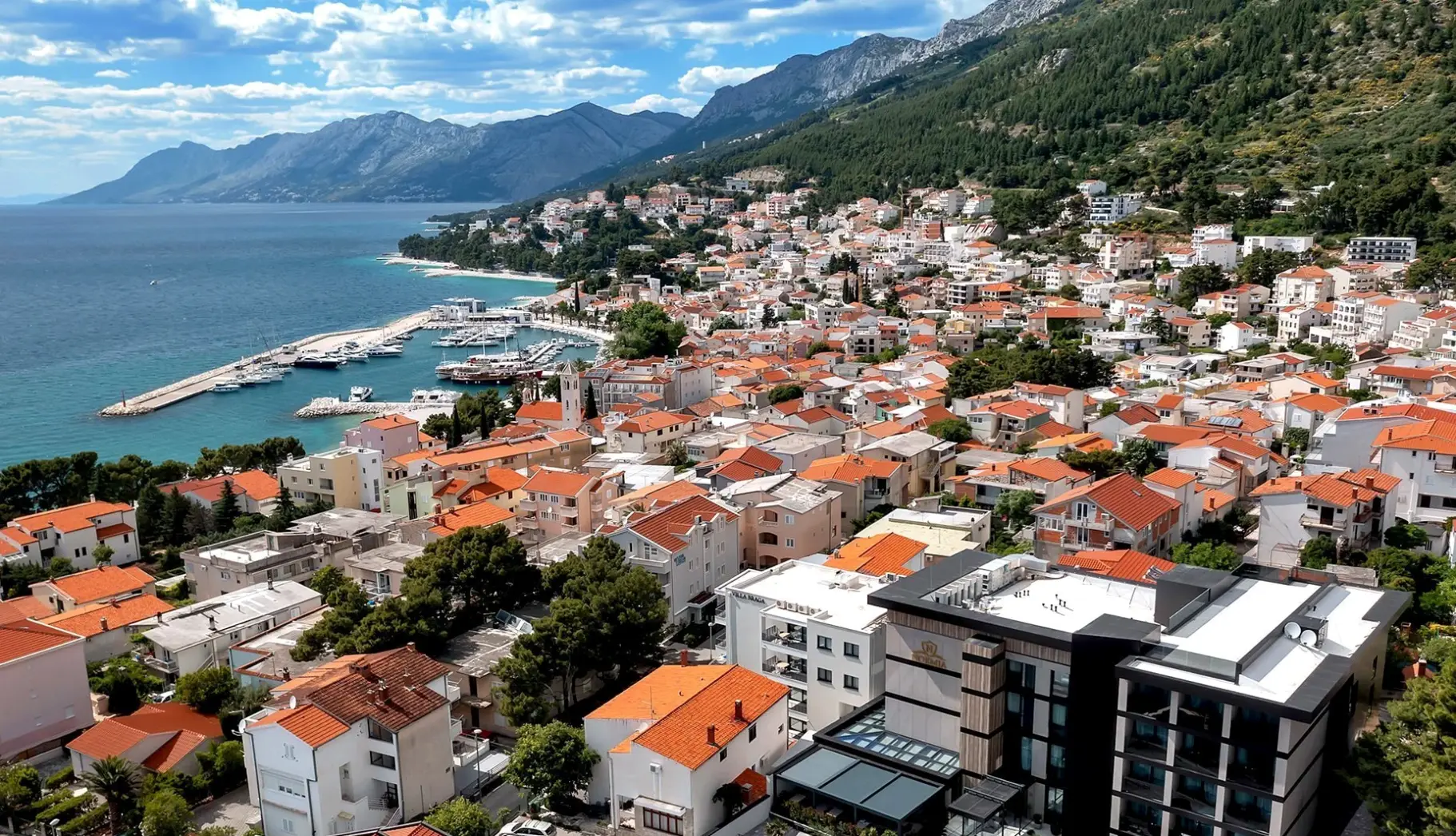 Widok z hotelu Boutique Hotel Noemia