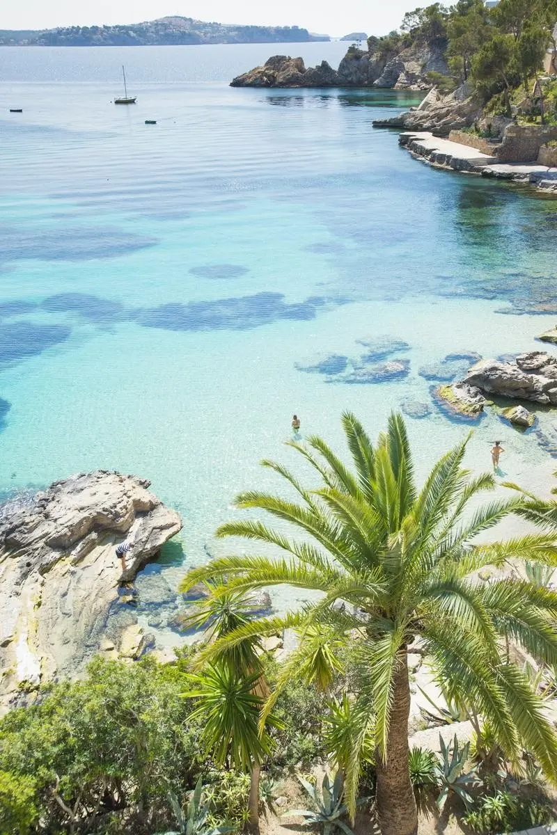 Plaża przy hotelu Cala Fornells Hotel