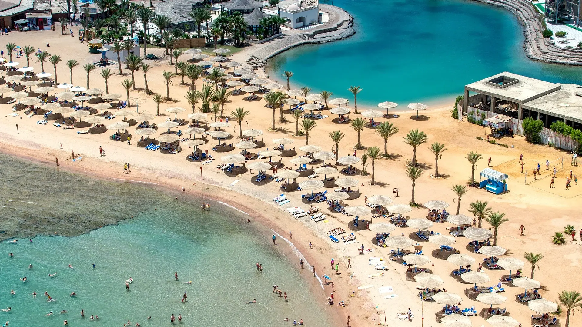 Plaża przy hotelu Calimera Blend Paradise Resort