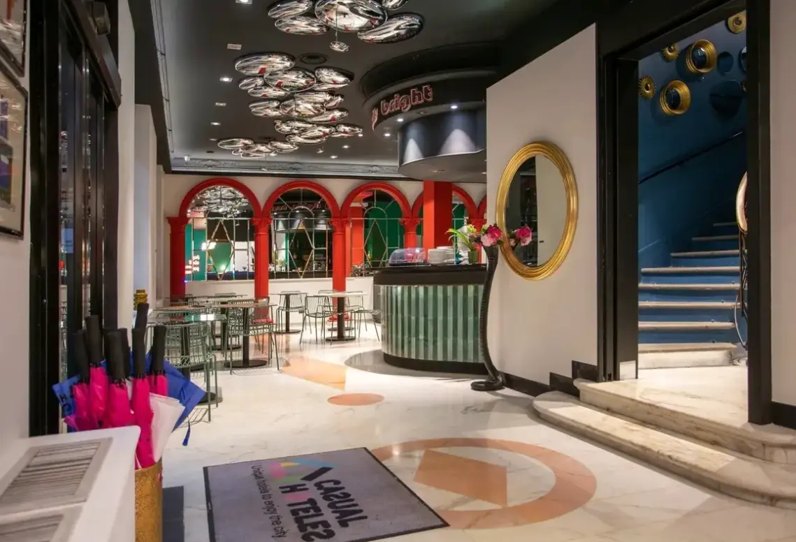 Lobby hotelu Casual Eclettico Milano