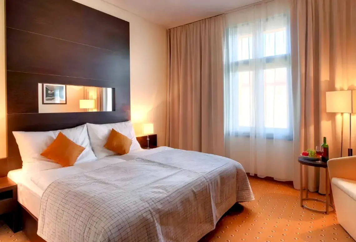 Pokój w hotelu Clarion Hotel Prague City