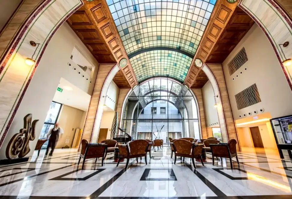 Lobby hotelu Continental Hotel Budapest