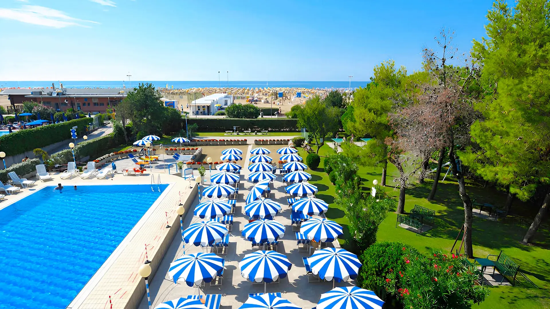 Basen w hotelu Danieli