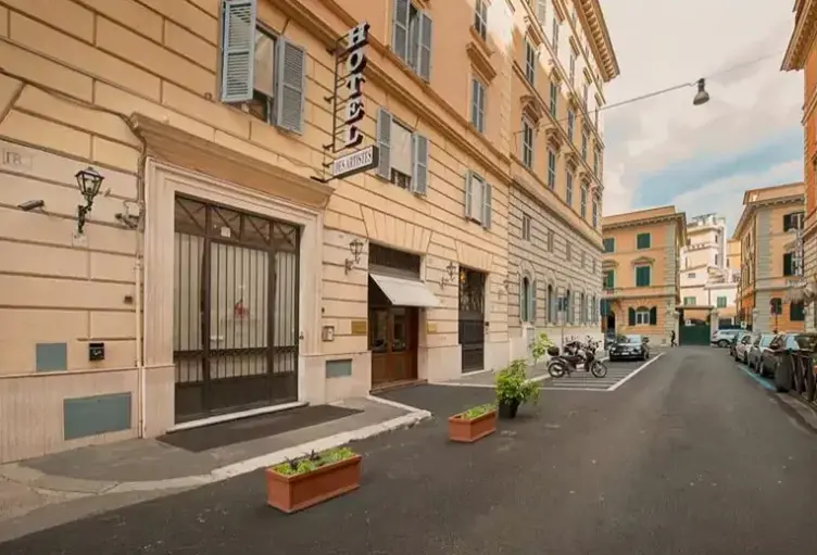 Obiekt hotelu Des Artistes