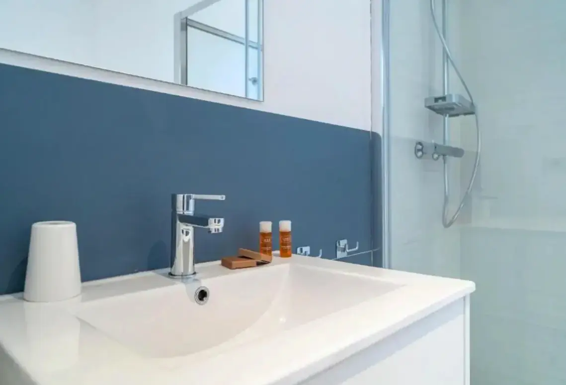 Łazienka w pokoju hotelu Dimore delle Zagare Molo