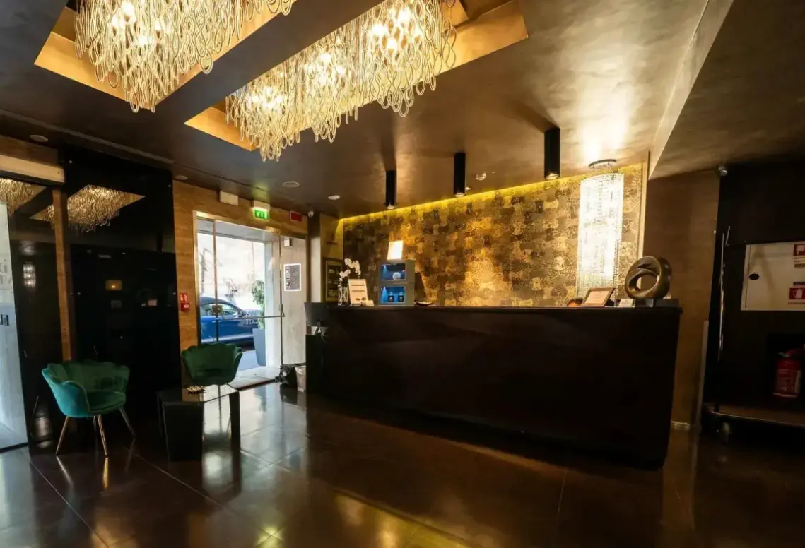 Lobby hotelu Divina Luxury
