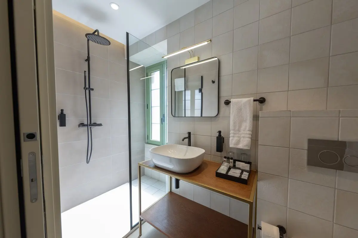 Łazienka w pokoju hotelu Doms Boutique Living