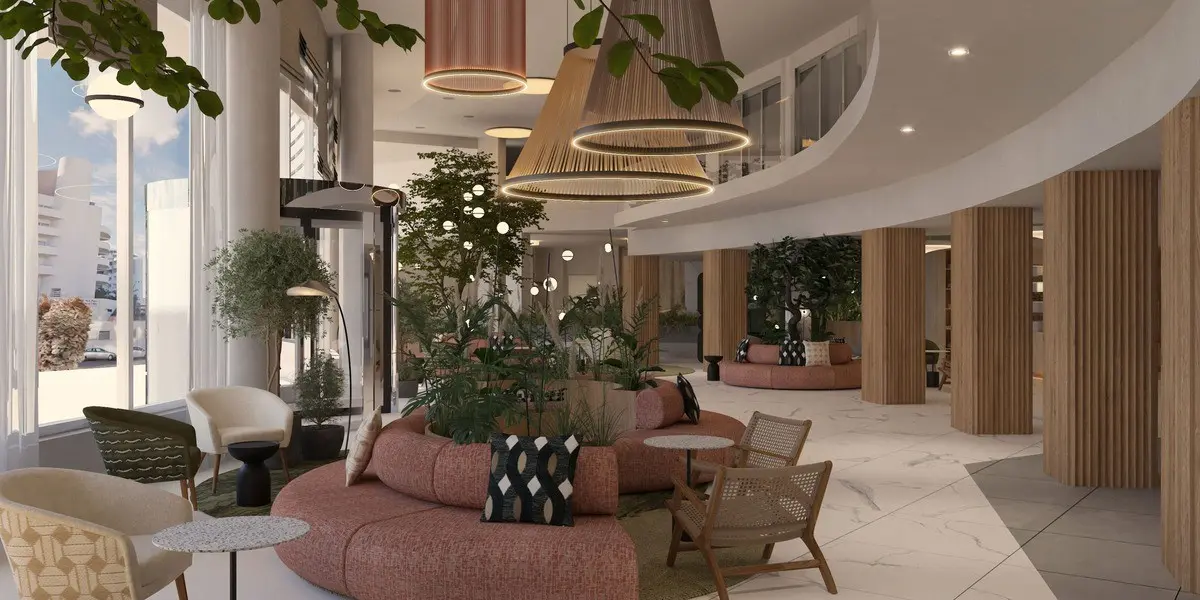 Lobby hotelu Doms Boutique Living