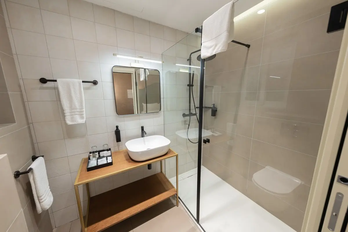 Łazienka w pokoju hotelu Doms Boutique Living