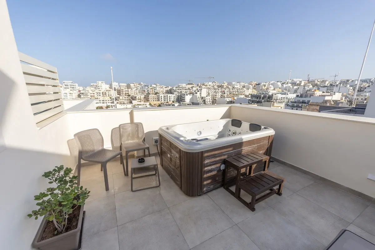 Widok z hotelu Doms Boutique Living
