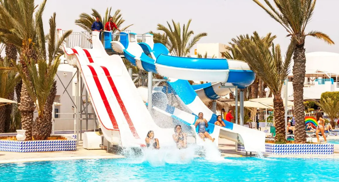 Basen w hotelu El Mouradi Djerba Menzel