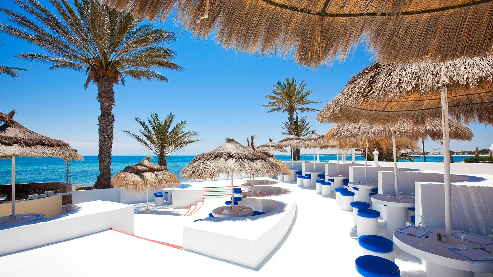 Basen w hotelu El Mouradi Djerba Menzel