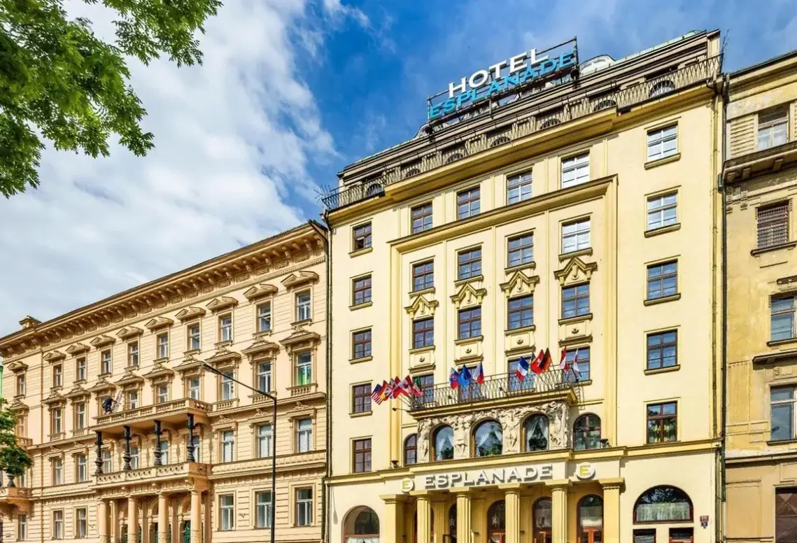 Obiekt hotelu Esplanade Hotel Prague