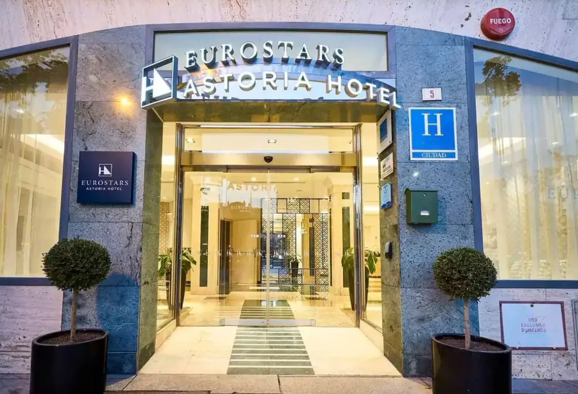 Obiekt hotelu Eurostars Astoria