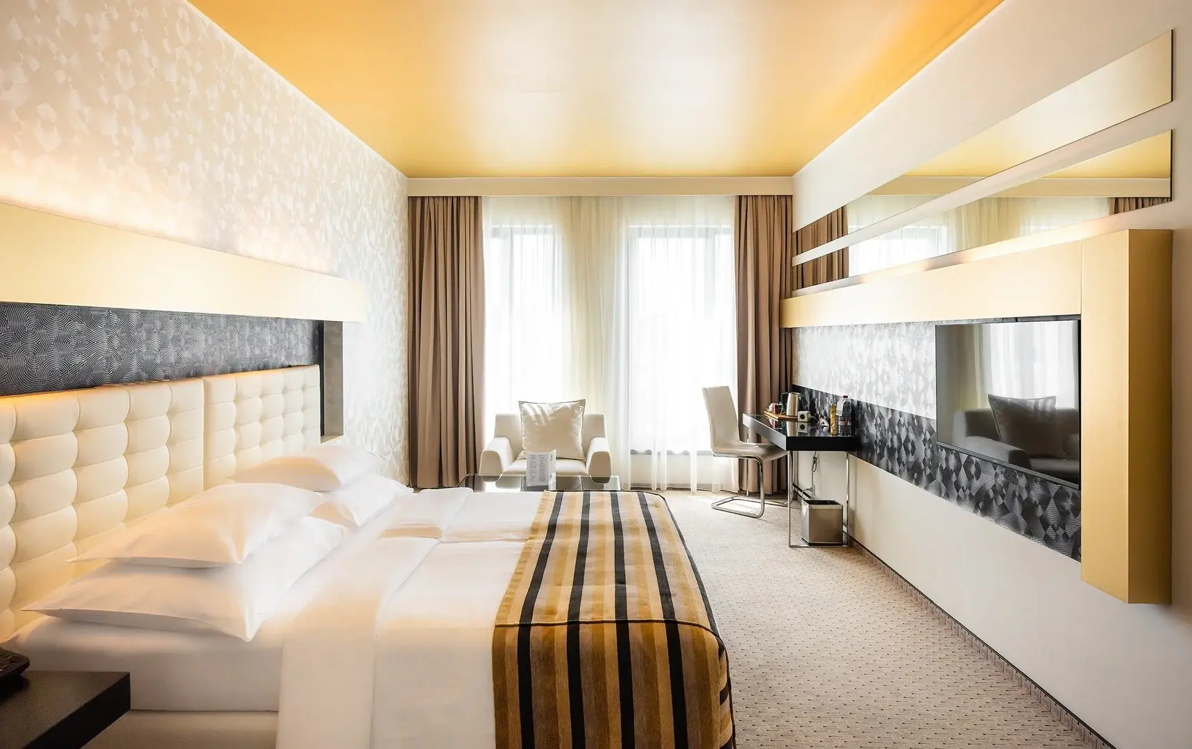 Pokój w hotelu Grandior Prague